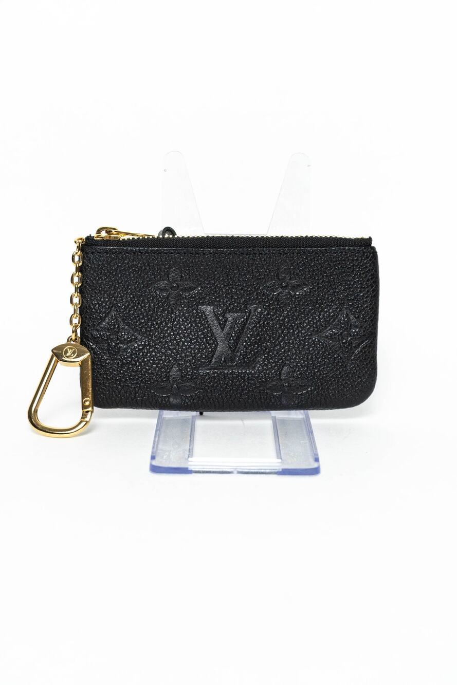 Louis Vuitton Empreinte Monogram Giant Key Pouch Black